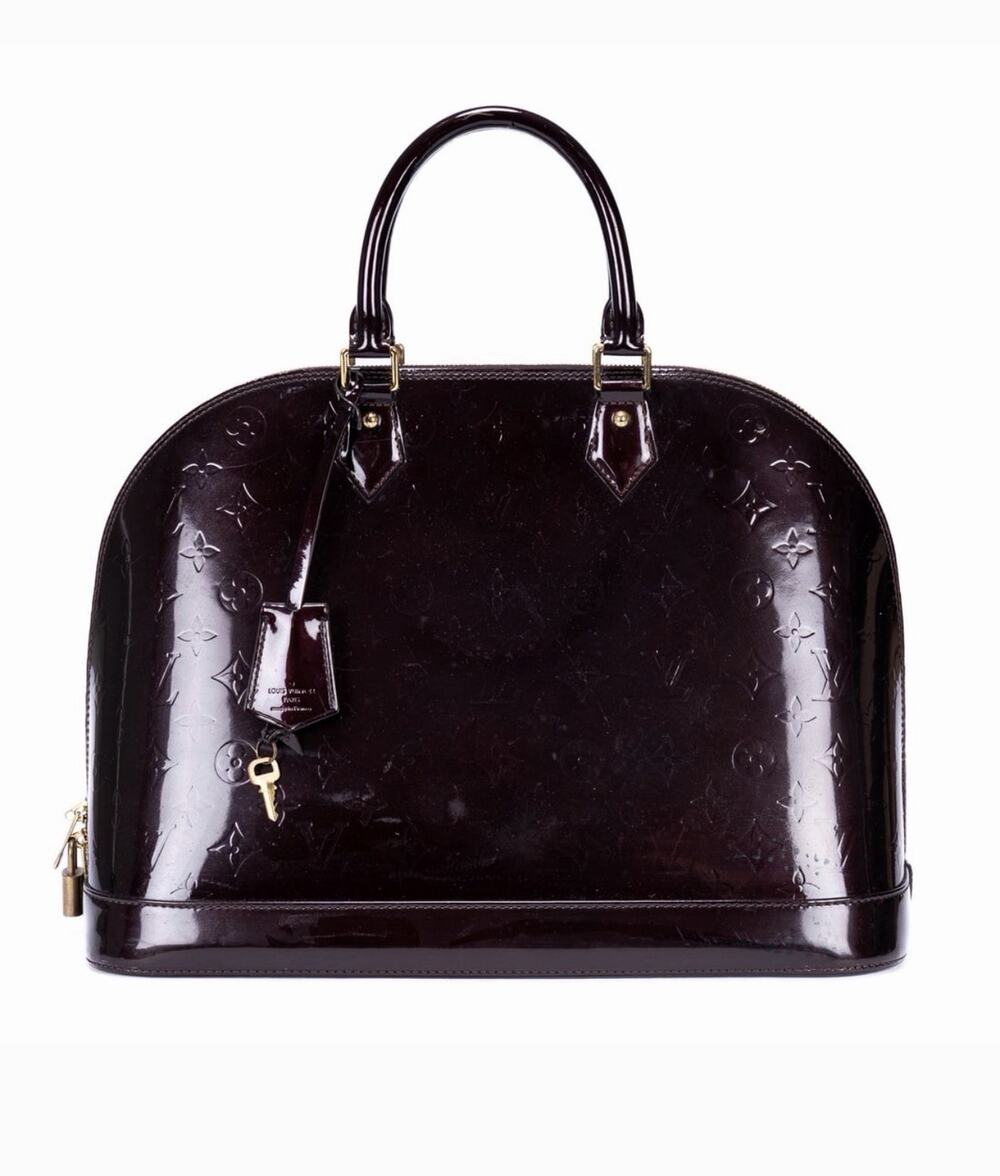 Louis Vuitton Alma GM Monogram Vernis Amarante (Burgandy) Bag